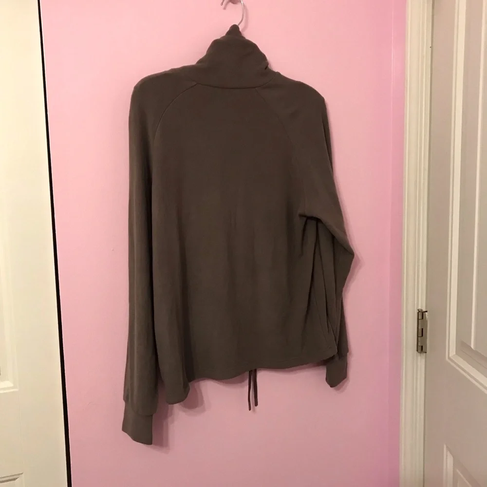 Varley Portland High-Neck Midlayer Deep Charcoal Size XS_4